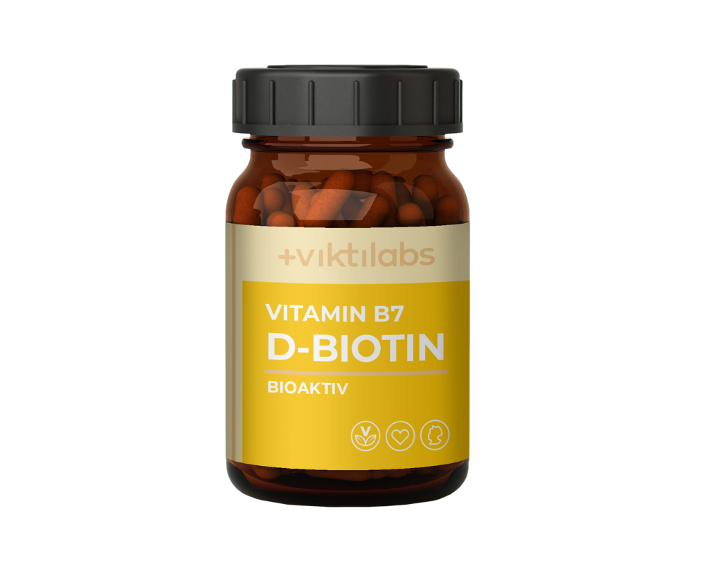 Inforeihe für Vitamin B7 - D-Biotin (60 Kapseln)- bis zu 30 % sparen