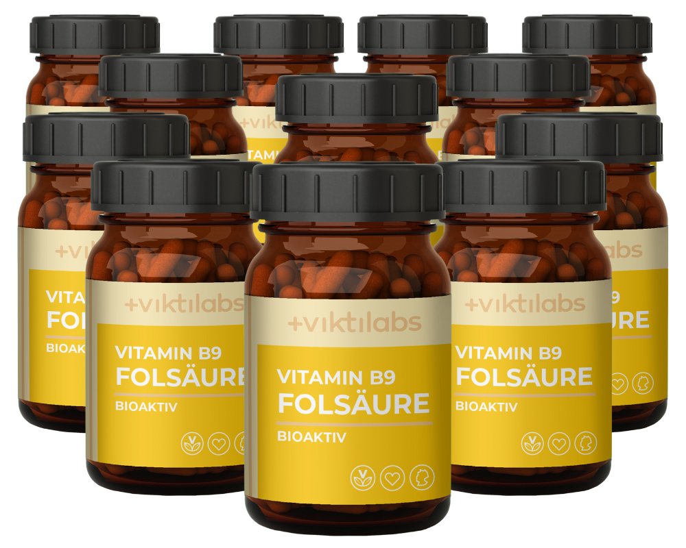 Aktionsangebot für Vitamin B9 - Folsäure (60 Kapseln)- bis zu 30 % sparen
