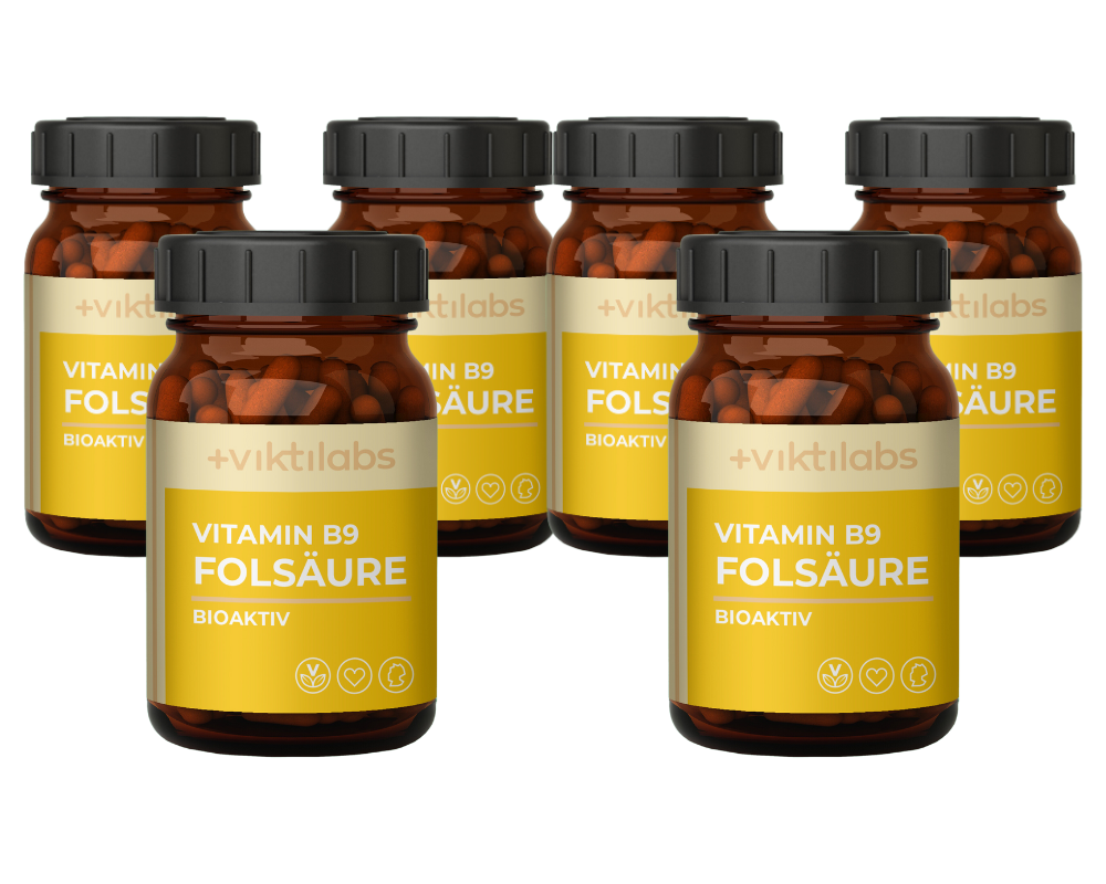 Aktionsangebot für Vitamin B9 - Folsäure (60 Kapseln)- bis zu 30 % sparen