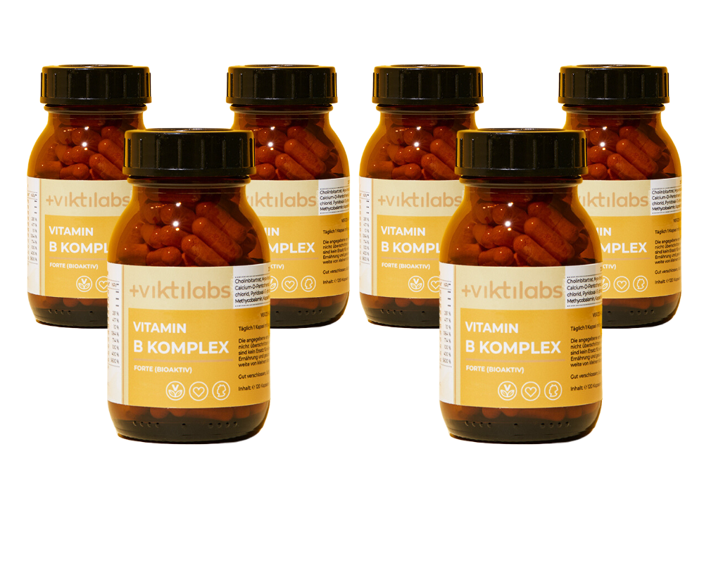 Aktionsprodukt für Vitamin B Komplex Forte (120 Kapseln)- bis zu 22 % sparen