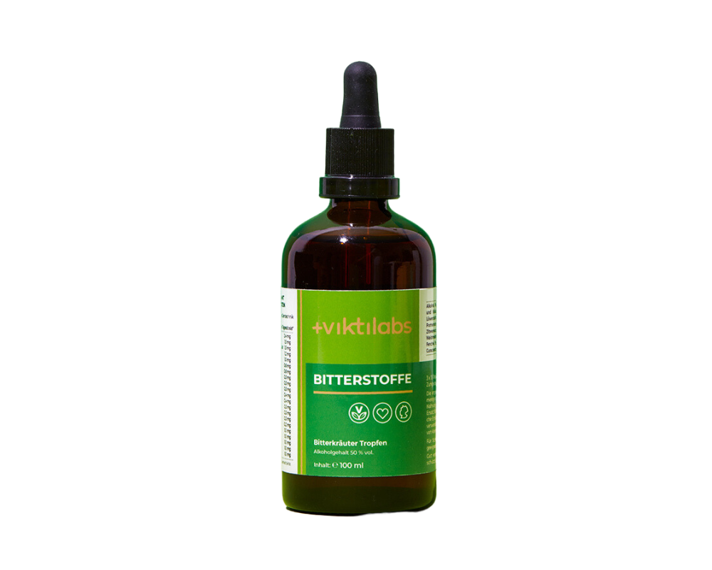 Inforeihe für Bitterstoffe Tropfen - 1 Flasche mit 100 ml