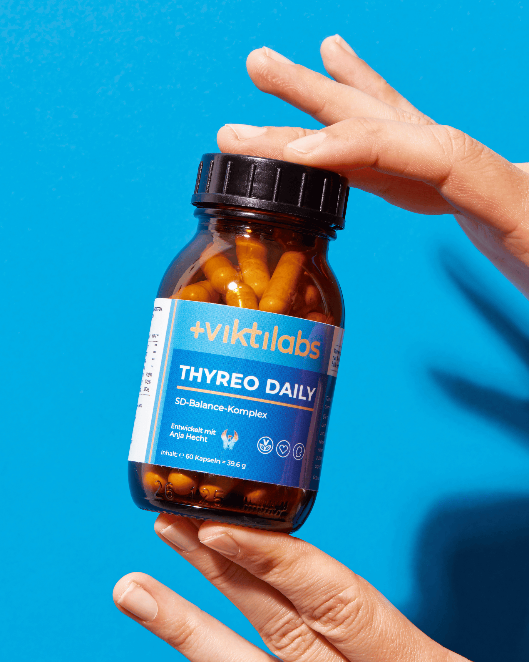 Thyreo Daily (Schilddrüsen Komplex) mit L-Tyrosin, Eisen+ Kupfer - 60 Kapseln