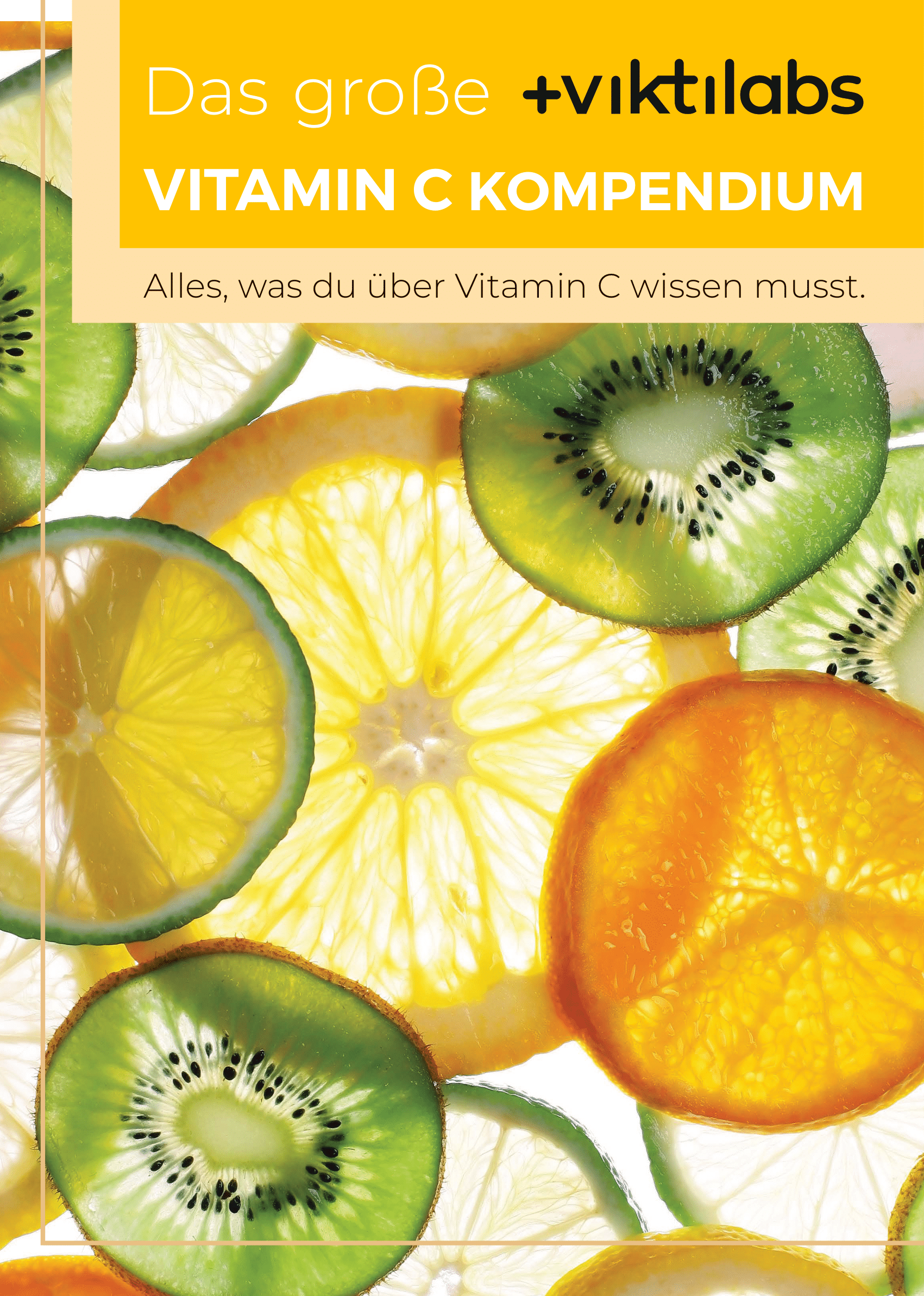 (Ebook) Das große +Viktilabs Vitamin C Kompendium - Alles was du über Vitamin C wissen musst