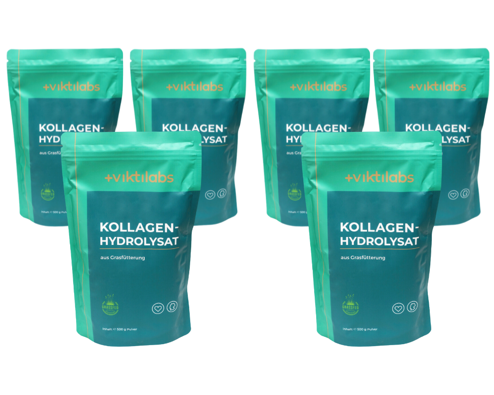 6 packs of grass-fed collagen á 500g