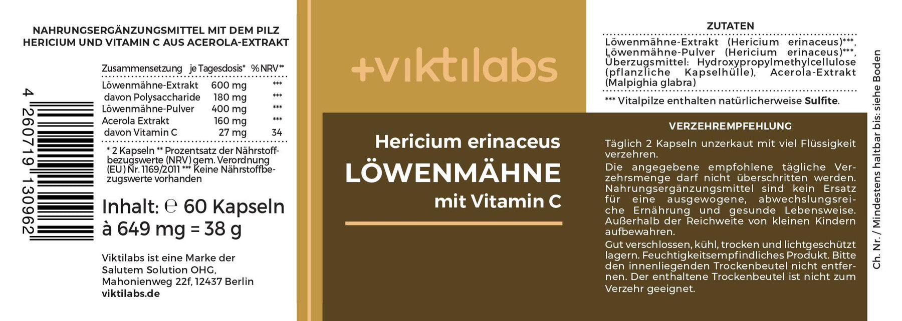 NL Offer Lion's Mane