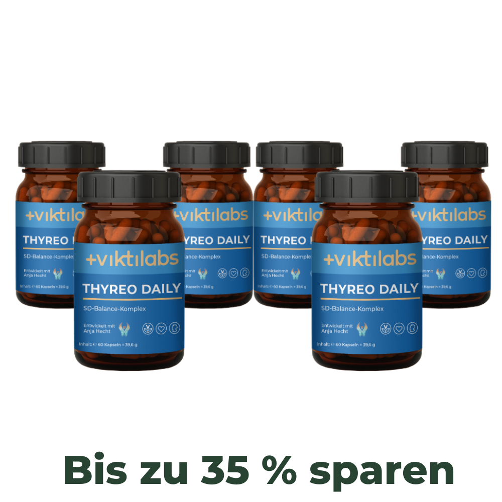 Bestellkampagne für Thyreo Daily (60 Kapseln)- bis zu 41 % sparen und ab 19,34 € pro Glas