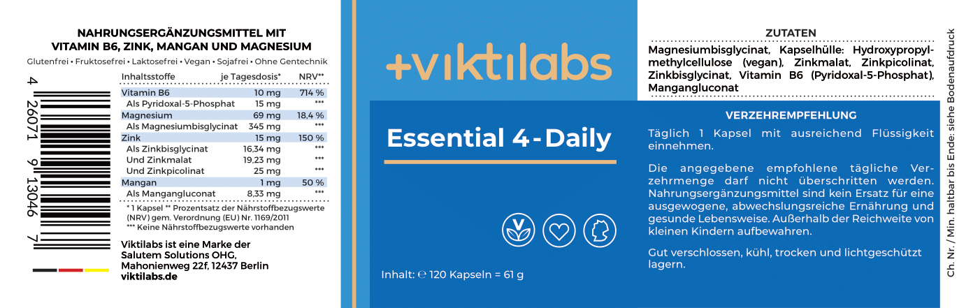 Essential 4-Daily - 120 Kapseln