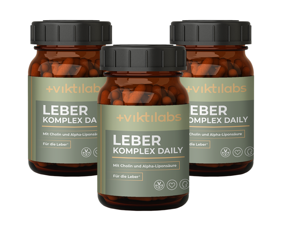 Aktionsangebot für Leber Komplex Daily (vegan) - 120 Kapseln - bis zu 28 % sparen