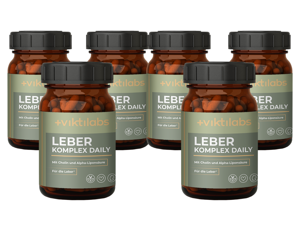 Aktionsangebot für Leber Komplex Daily (vegan) - 120 Kapseln - bis zu 28 % sparen
