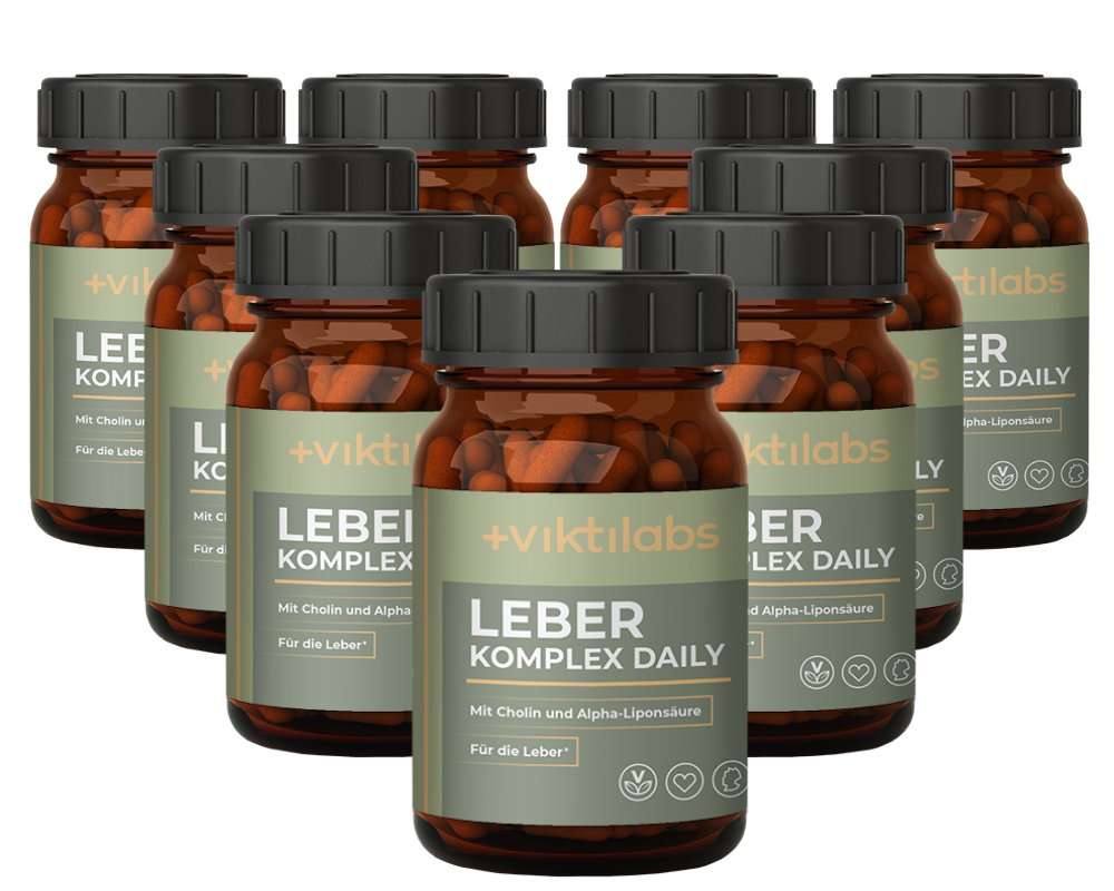 Aktionsangebot für Leber Komplex Daily (vegan) - 120 Kapseln - bis zu 28 % sparen