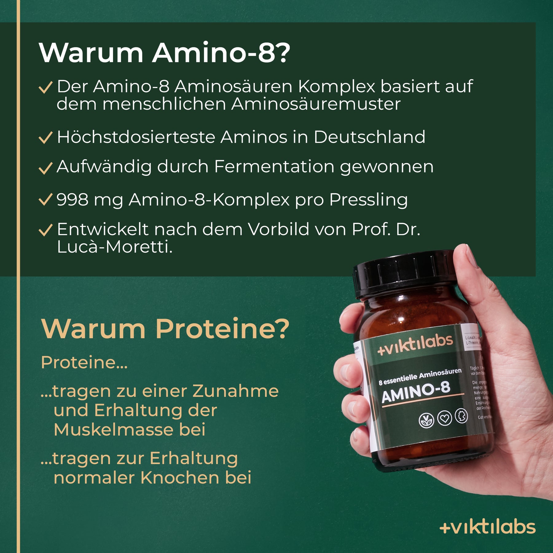 Amino 8: Vegan & leistungsstark