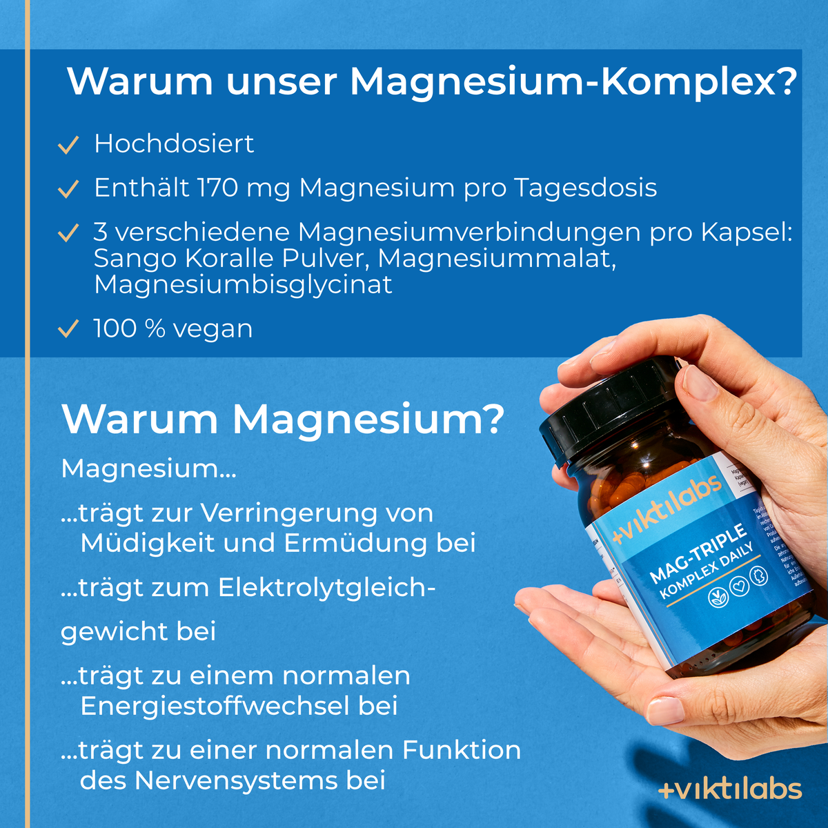Mag-Triple® Daily: Magnesiumkomplex