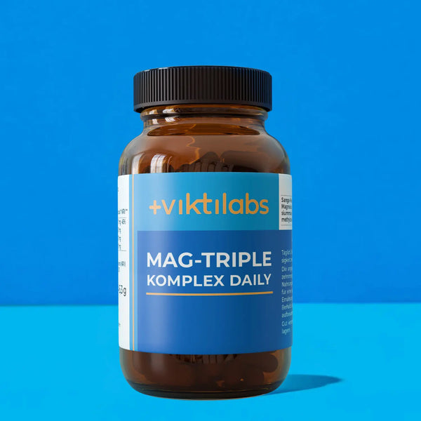 Mag-Triple® Diario: Complejo triple de magnesio altamente compatible sin citratos