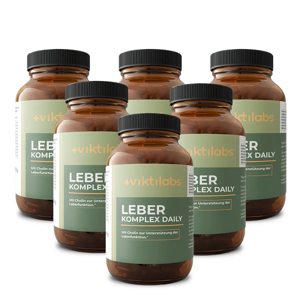 6 Gläser Leber Komplex Daily
