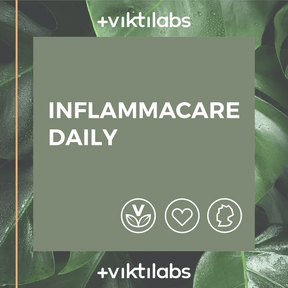 Entzündungshemmende Kraft der Natur: InflammaCare Daily©️ mit Reishi, Olivenblattextrakt, Grünteeextrakt, Chaga, Magnesium und Vitamin C - hochdosiert - 180 Kapseln