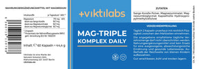 Mag-Triple® Daily Komplex – Magnesiumkomplex - 60 Kapseln