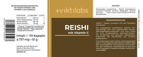 Premium Reishi: Vitalpilz mit 100% natürlichem Vitamin C