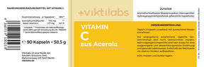 Vitamin C: 100% natürlich aus der Acerolakirsche mit Polyphenolen
