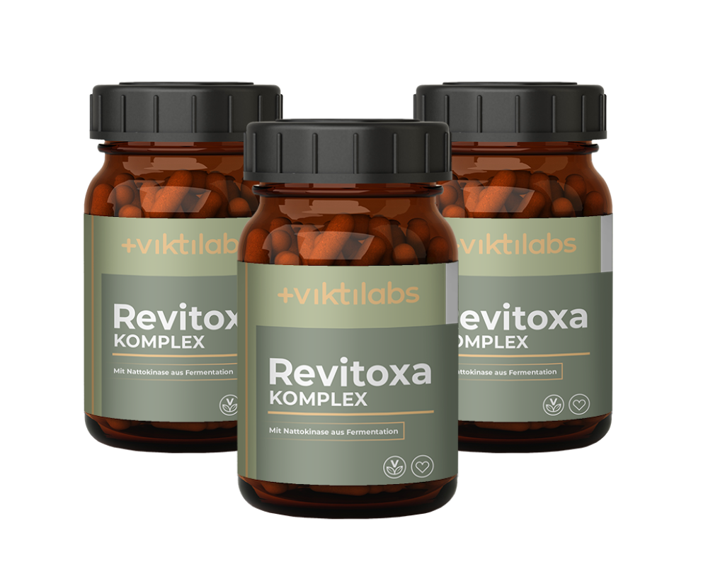 Revitoxa Komplex NL Angebot - 120 Kapseln pro Glas