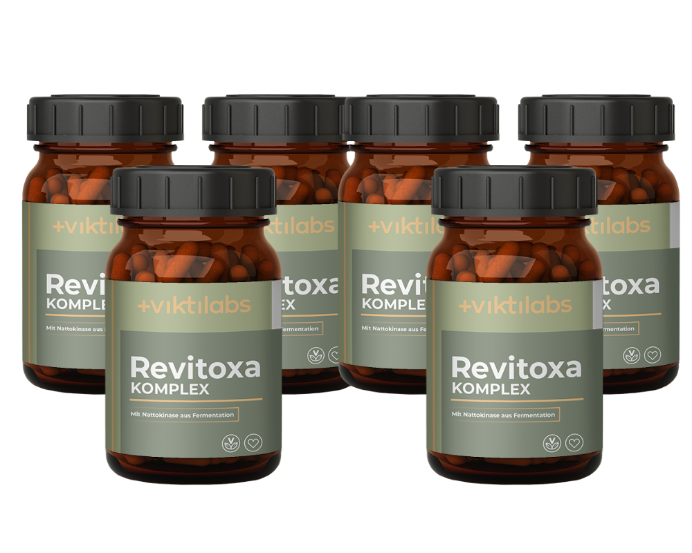 Revitoxa Komplex NL Angebot - 120 Kapseln pro Glas