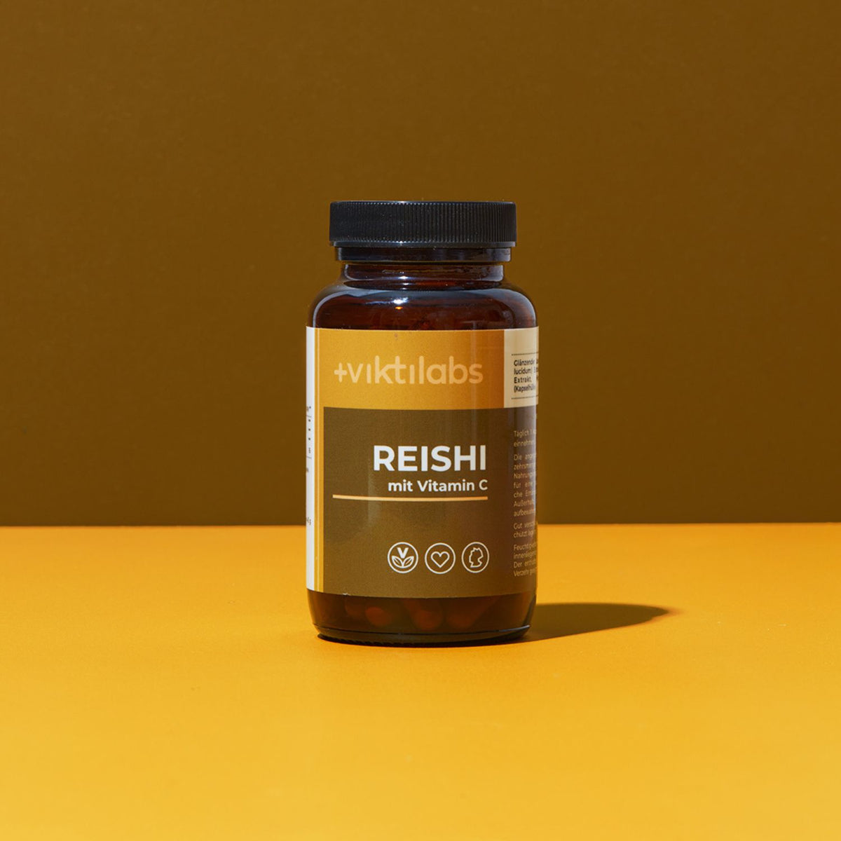 Premium Reishi: Vitalpilz Extrakt mit Vitamin C