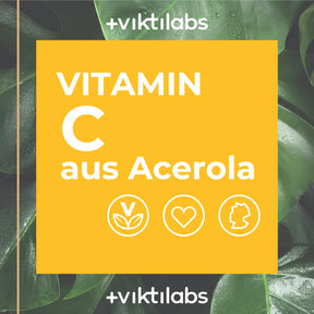 Angebot Vitamin C – natürlich aus der Acerolafrucht - 90 Kapseln