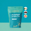 PurePlant Protein Pro: Reis- & Erbsenprotein mit Flohsamenschalen, Akazienfaser, L-Glutamin & Enzymen