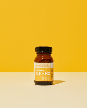 Vitamin D3 und K2 – starke Kombination für Ihre Knochen - 60 Kapseln