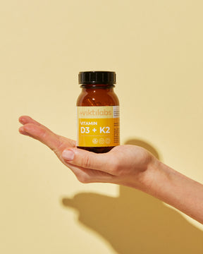Vitamin D3 und K2 – starke Kombination für Ihre Knochen - 60 Kapseln