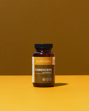 Premium Cordyceps Vitalpilz - 70 Kapseln mit Vitamin C