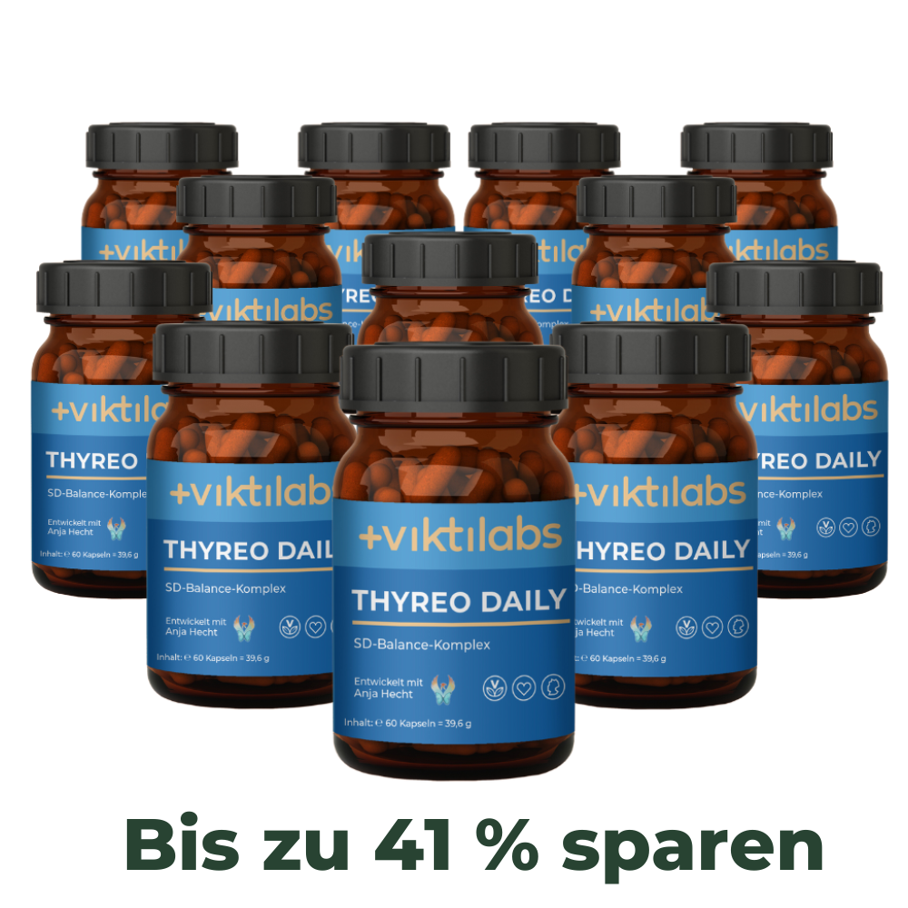 Bestellkampagne für Thyreo Daily (60 Kapseln)- bis zu 41 % sparen und ab 19,34 € pro Glas
