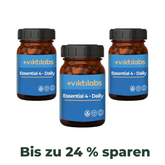 Bestellkampagne für Essential 4-Daily  (120 Kapseln)- bis zu 37 % sparen und ab 19,94 € pro Glas