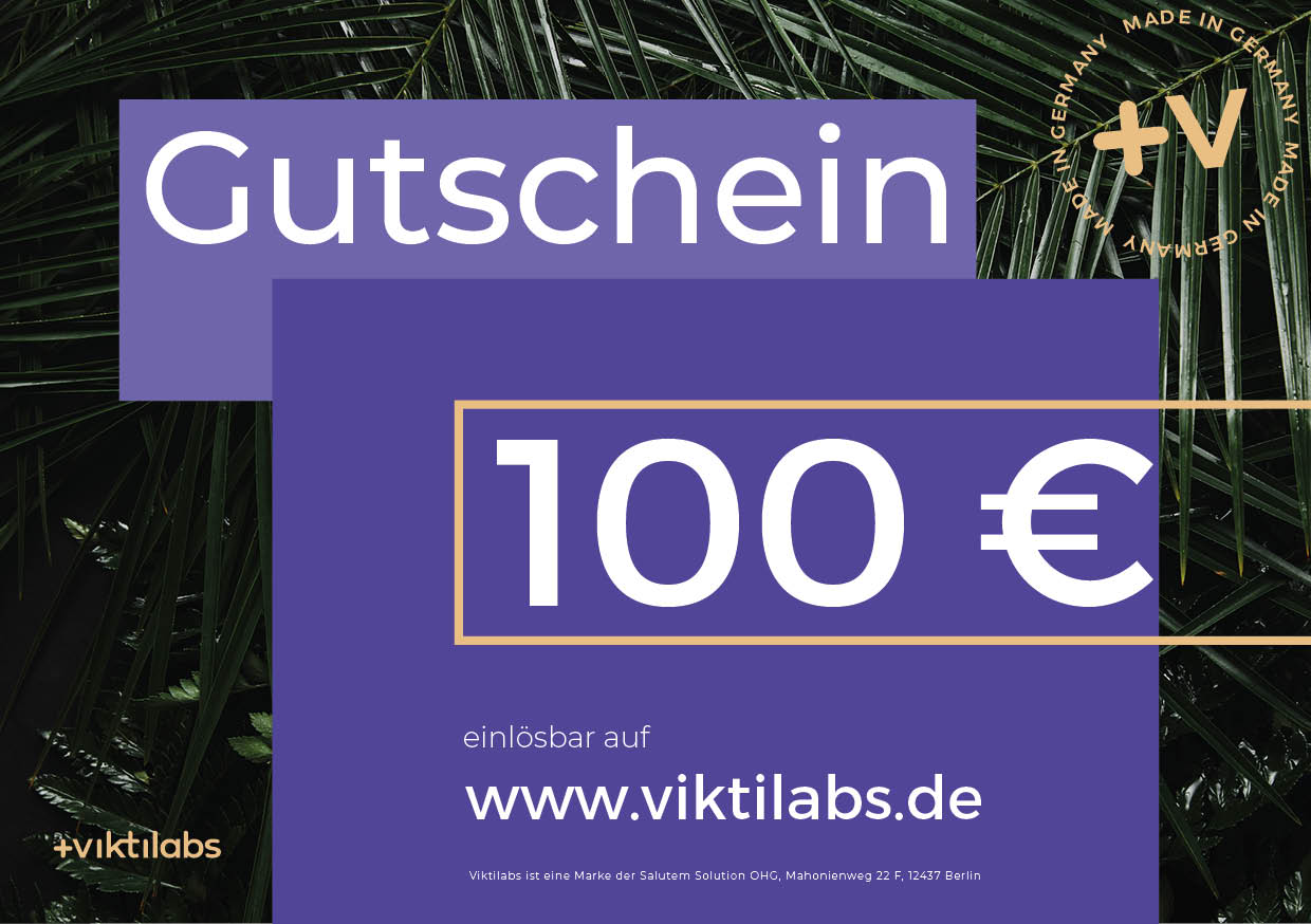 Viktilabs Geschenkgutschein zum Ausdrucken