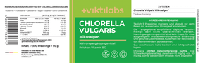 Chlorella Vulgaris Mikroalgen - 300 Presslinge