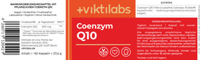 Coenzym Q10 Angebot - Premium Q10 aus pflanzlicher Fermentation - 60 Kapseln