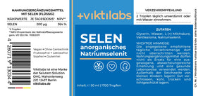 Selentropfen - Anorganisches Natriumselenit mit hoher Bioverfügbarkeit - 50ml